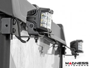 Polaris Ranger Rear Facing LED Kit - 3" Osram Wide Angle Series - Rough Country 